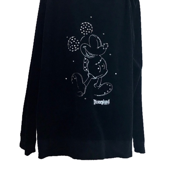 Disney Mickey Mouse Black Hoodie  plus size - Picture 4 of 8